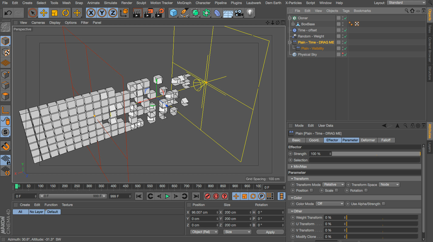 Trigger Animation With Effector