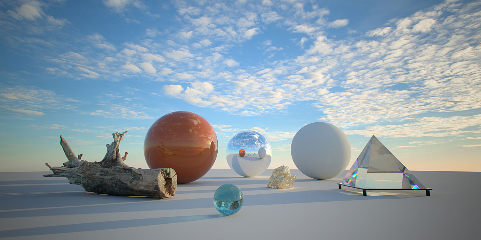 CG HDRI / Winter Collection Skies 02 from helloluxx