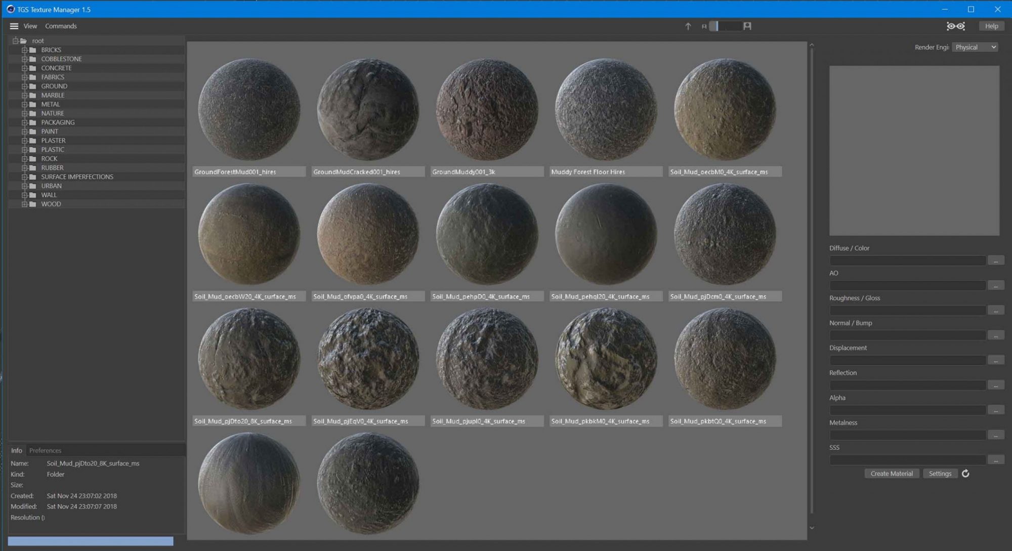 Texture Manager for Cinema 4D • helloluxx